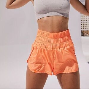 Free People Coral Shorts